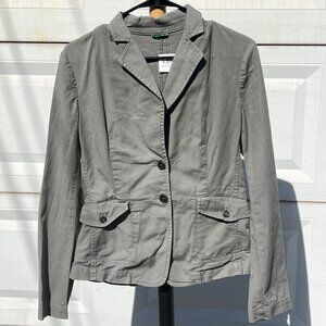 Women's Cotton Blazer Jacket